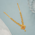Heritage Mango Design with Lakshmi Gold Necklace