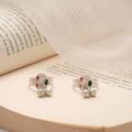 Oval Shape Enamel Silver Salangai Metti