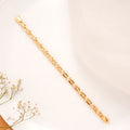 Spark Arrow Luxe Gold Plated Bracelet