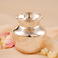 Elegant Plain Silver Sombu