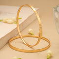 Simple and Sleek Design Golden Bangles