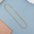Elegant Gold Double Link Chain