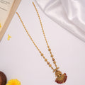 Antique Beautiful Elephant Motif Drops Golden Haram