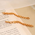 Adjustable Floral Golden Back chain