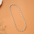 Sleek Silver Stride Men’s Chain