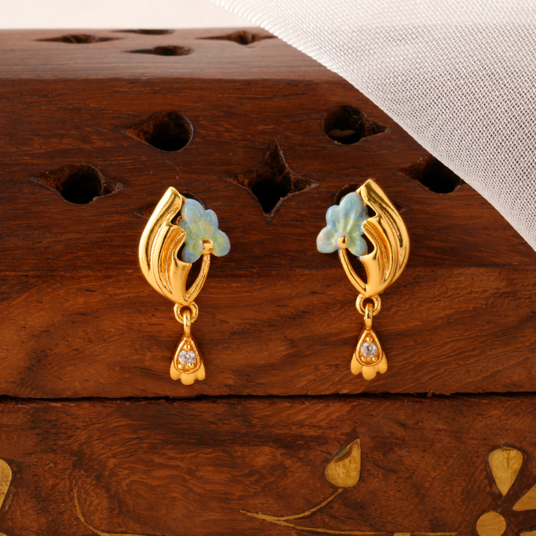 Golden Dangler Women's Earrings