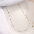 Royal Ball Beaded Silver Chain