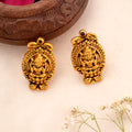 Antique Gold Plated Design Lakshmi Earring