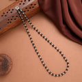 Divine Karungali Beads Silver Chain