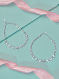Elegant Crystal Charm Anklet