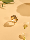 Divine Bloom Vinayaka Ring