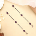 Antique Floral Crown Classic Silver Anklet