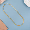 Heritage Paper Link Pattern Gold Chain