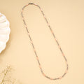 Premium Dual Tone Rose Gold Silver Chain