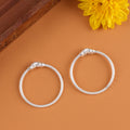 Classic Yazhi Silver Baby Bangle