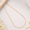 Minimal Wheat Design Link Golden Chain