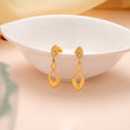 Modern Gold Dangle Earrings for Women