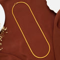 Traditional Twisted Rope Gold Chain for Women