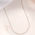 Minimalist Beads Design Silver Chain