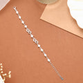 Twisted Infinity Silver Women’s Bracelet