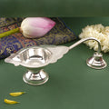 Classic Temple Silver Aarti Lamp