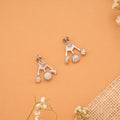Celestial Sun Moon Star Silver Earrings