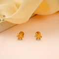 Little Blossom Simple Gold Stud