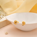 Minimal Mango Design Gold Stud