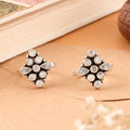 Antique White Stone Silver Toe Ring