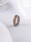 Geometric Zigzag Ring