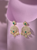 Traditional Dangler Swarovski Earrings