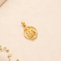 Lord Ram Darbar Golden Pendant