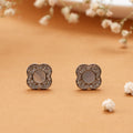 Floral Design Mother of Pearl Studs