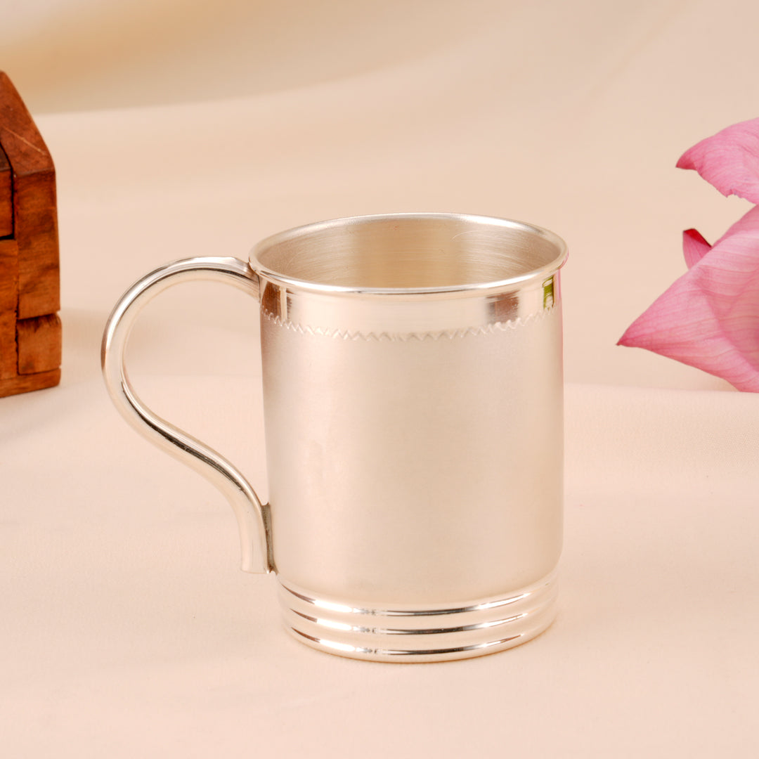 Cartoon Shiva Silver Cup