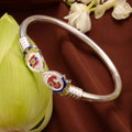Traditional Murugan Silver Vel Kappu