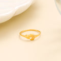 Stylish Modern Gold Ring
