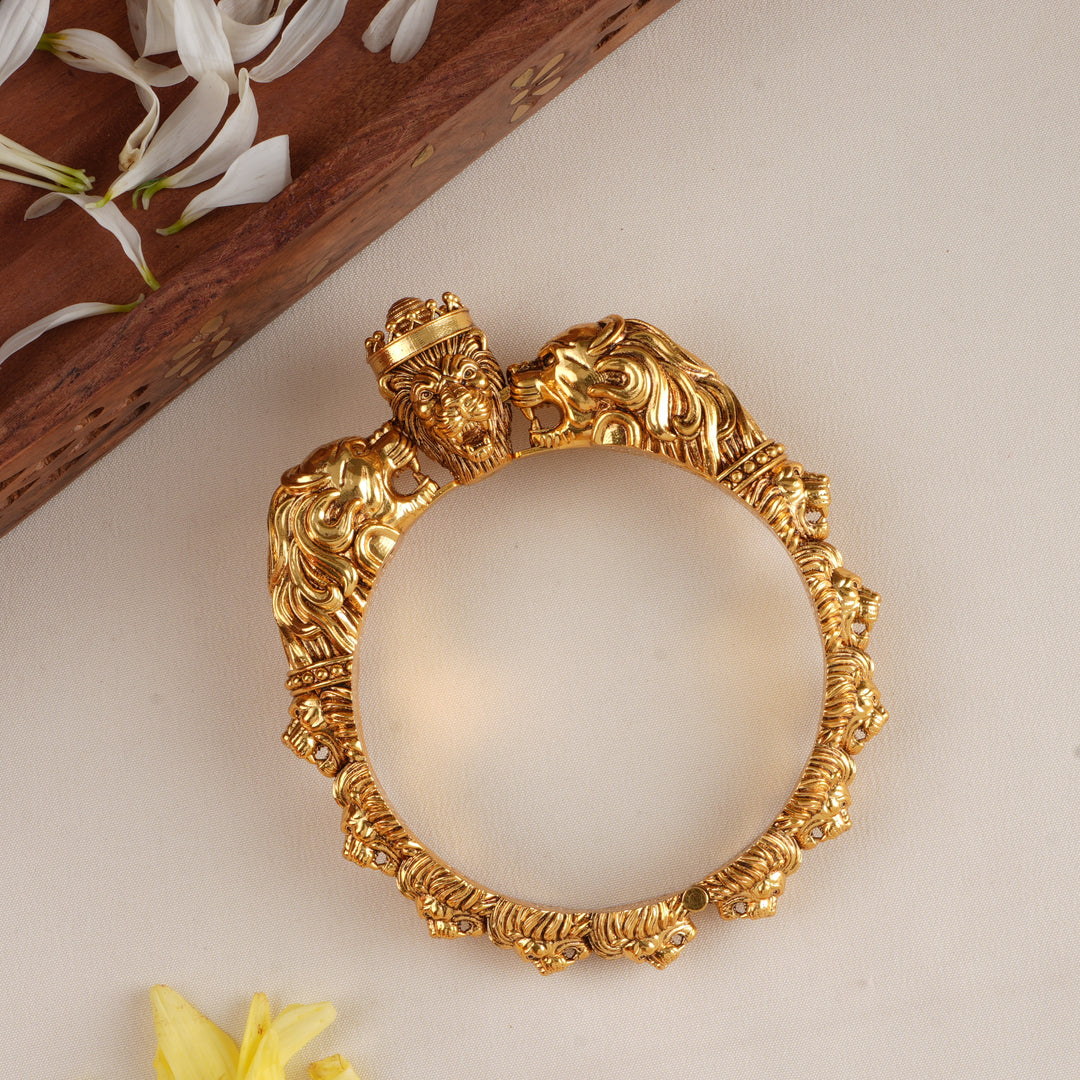 King of Lion Gold Plated Men’s Kappu