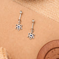 Star Shape Silver Koppu Earring