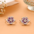 Silver Royal Orchid Bloom Toe Ring