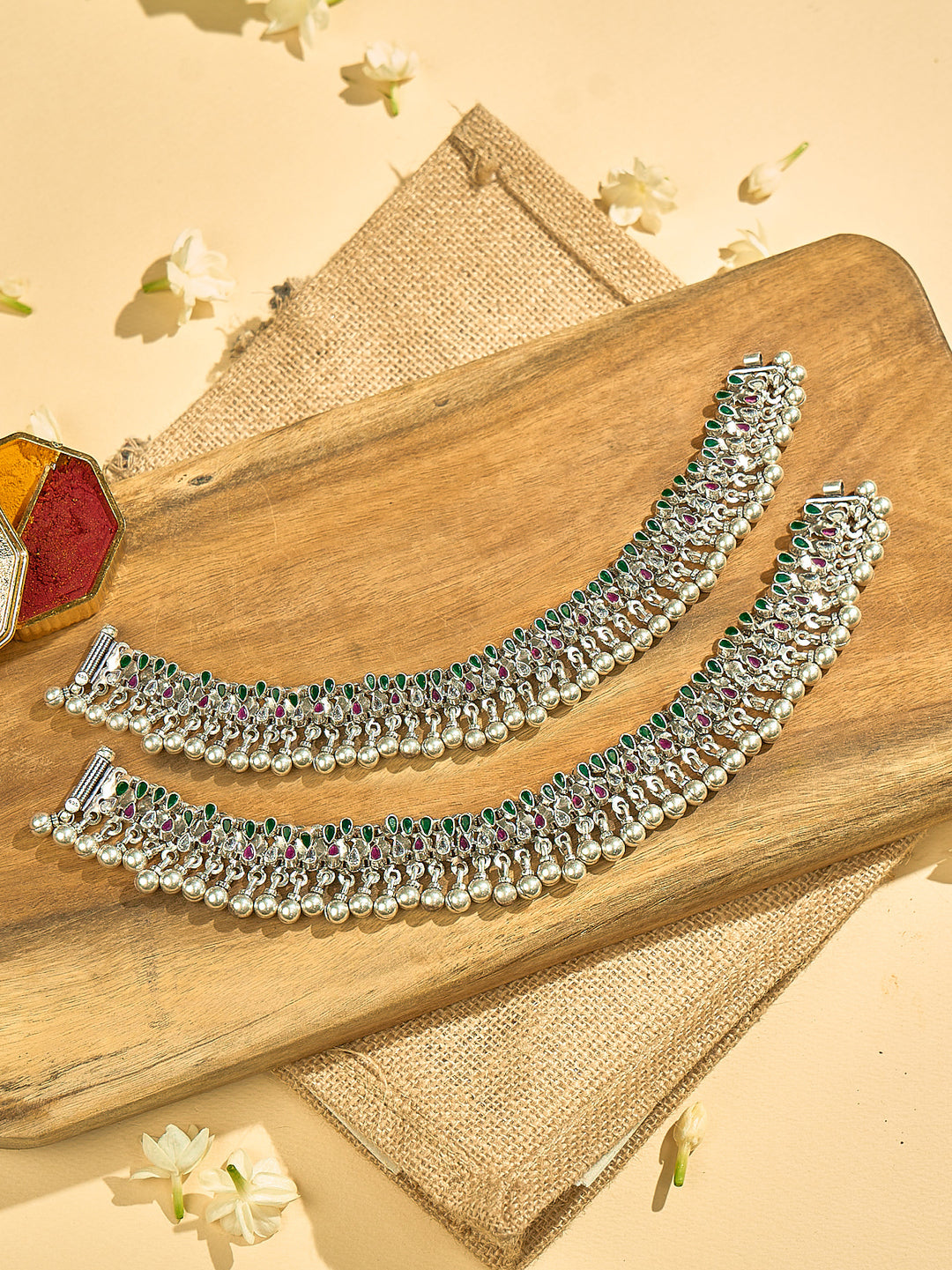 Desi Rajasthani Antique Anklet