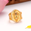 Tirupathi Balaji Golden Silver Ring
