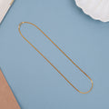 Minimal Snake Design Plain Gold Chain