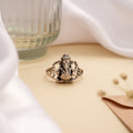 Divine Ganesha Design Silver Men’s Ring