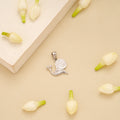Tiny Snail Silver Pendant for Women