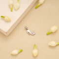 Stiletto Heel Silver Pendant for Women
