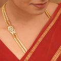 Classic Rettai Vadam Style Silver Mugappu Chain