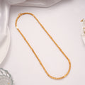 Bold Textured Design Golden Chain