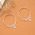 Dolphin Charm Baby Silver Bangle