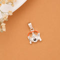 Balaji Face Arch Temple Silver Pendant
