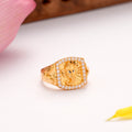 Divine Ganesha Golden Ring
